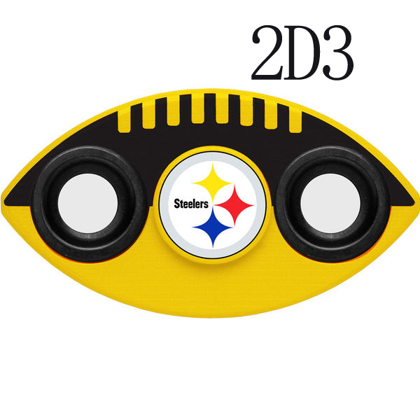 USA football 3 way fidget spinner-060